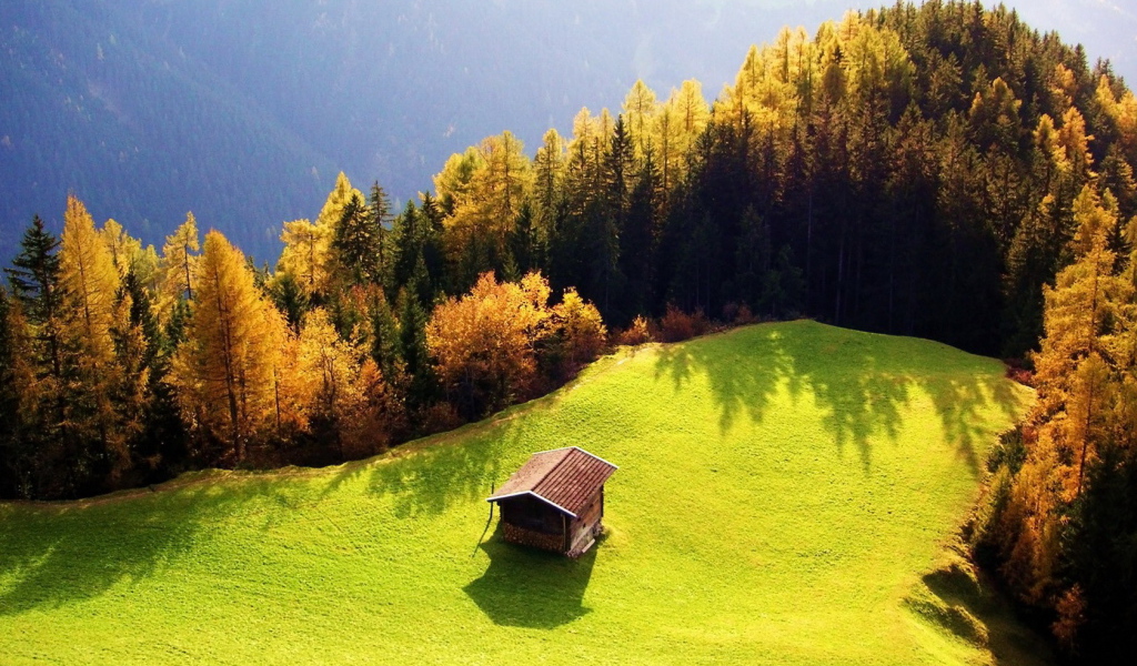 Сарай на горе