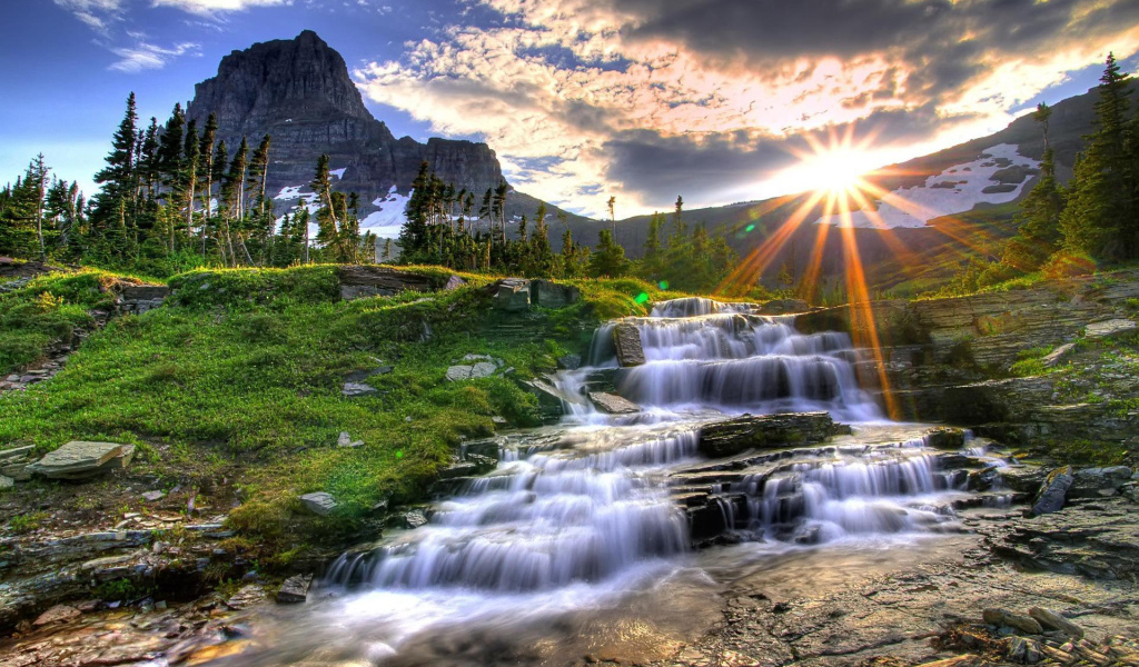 Ручей с гор