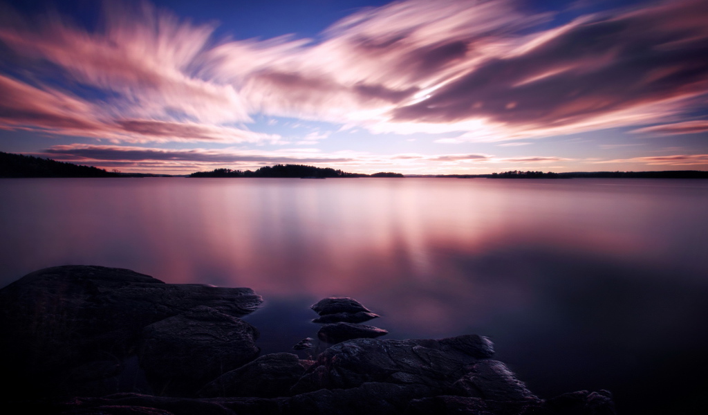 Красивый закат