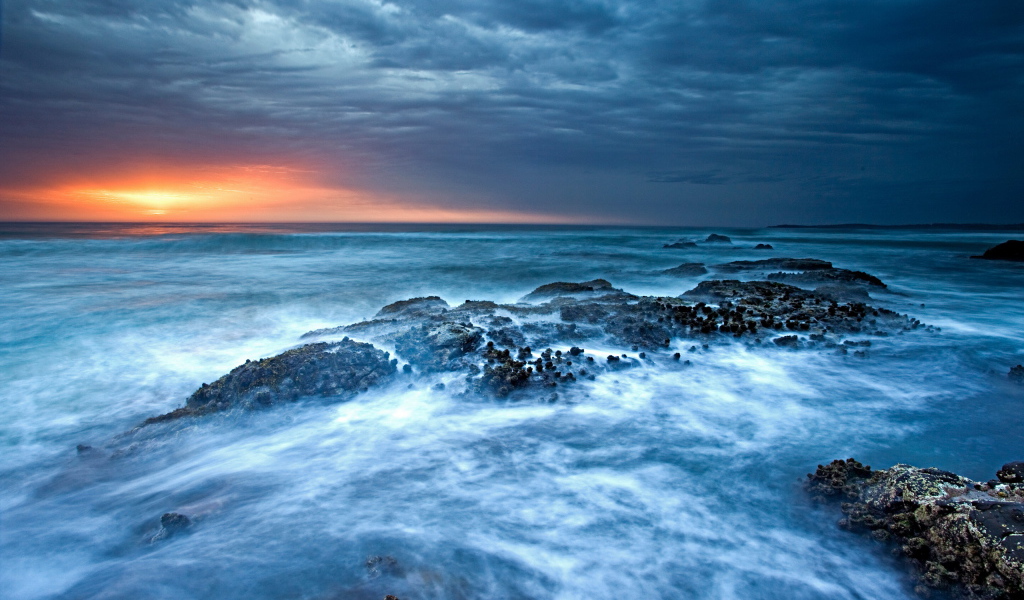 Морской закат