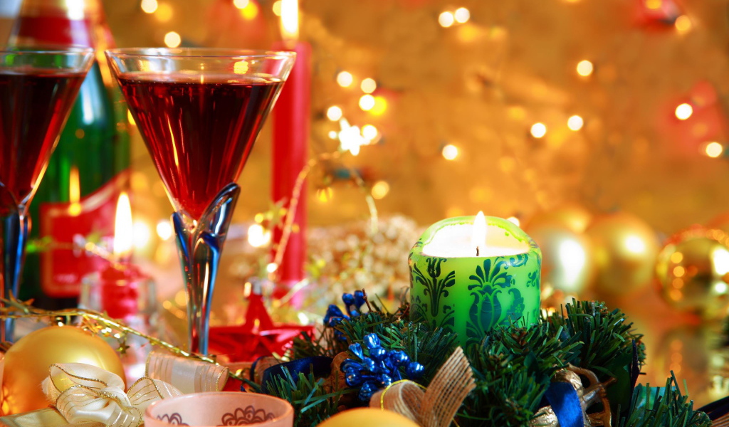 Праздничная обстановка