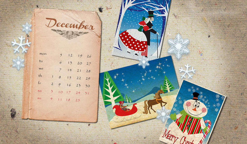 Новогодний календарь