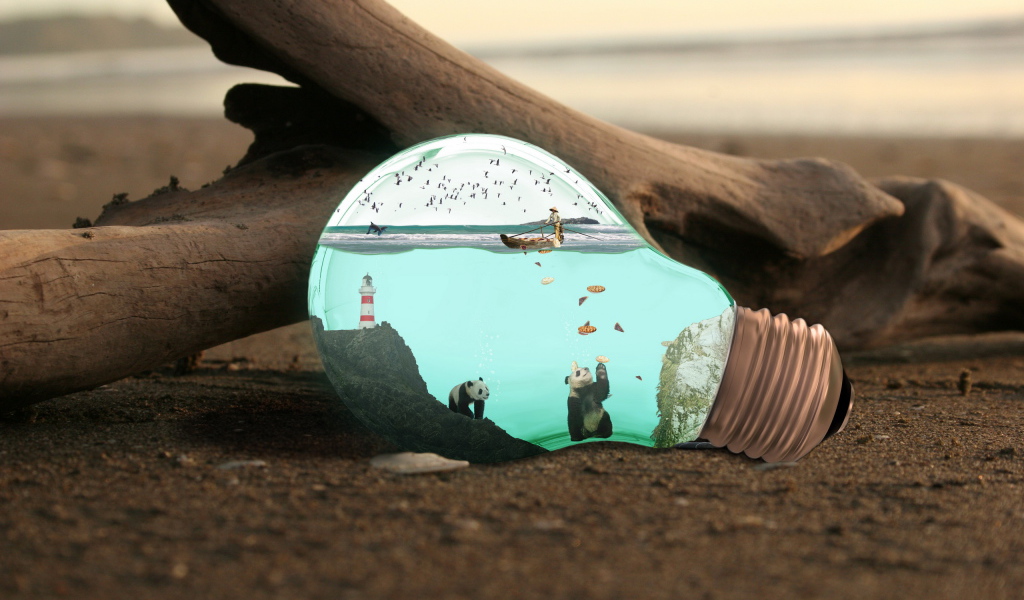 Необычная лампочка