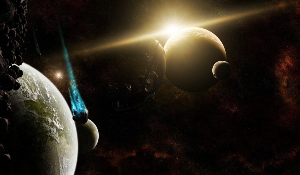 Среди планет