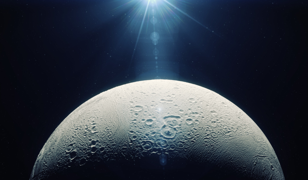 Энцелад —  спутник Сатурна