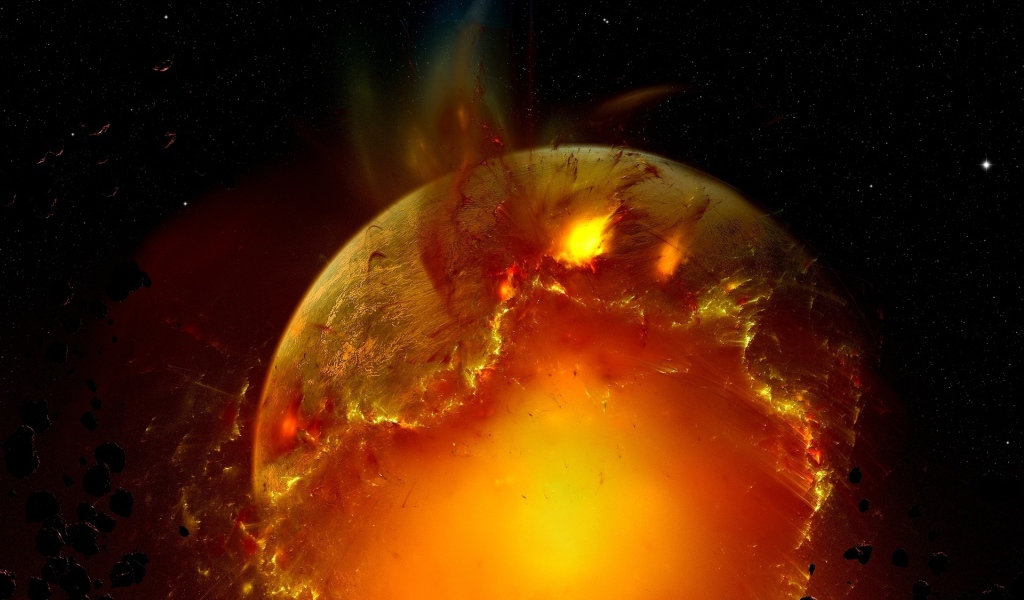 Взрыв планеты