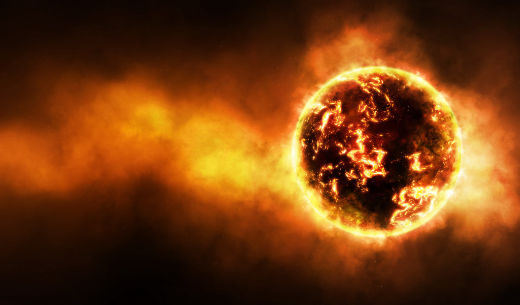 Огненная планета