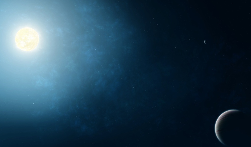 Светящийся газовый гигант