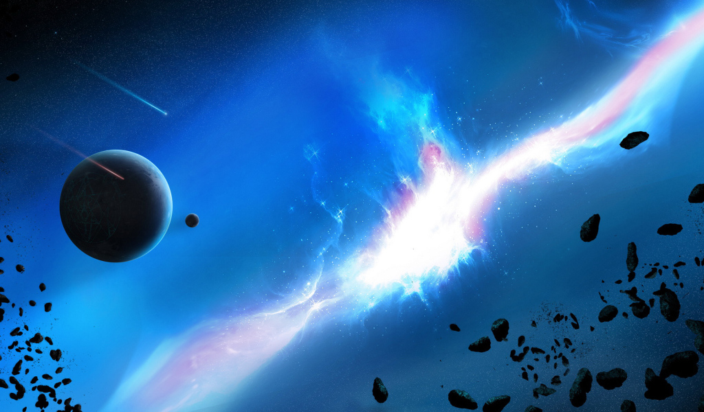 Планета и астероиды