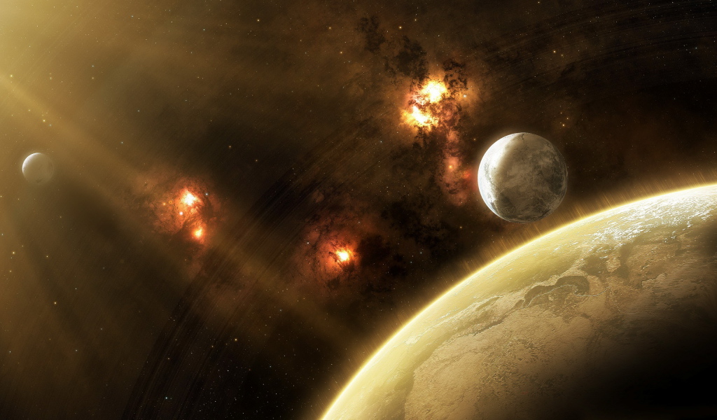 Планета и ее спутник