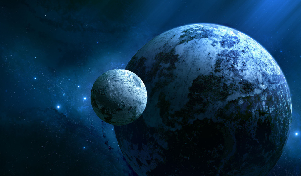 Планета и ее спутник