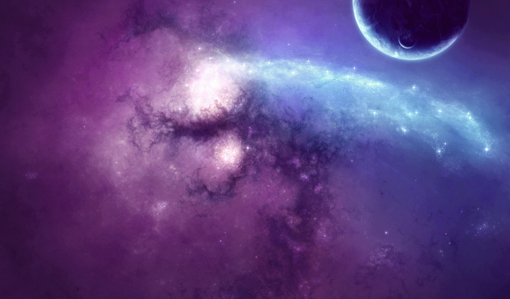 Планета и спутник