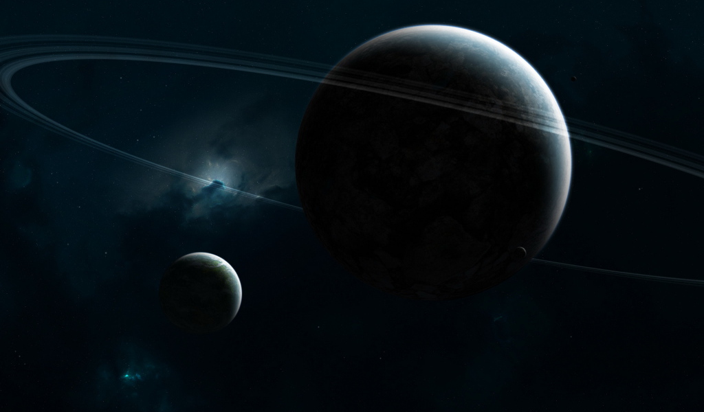 Планета с кольцами