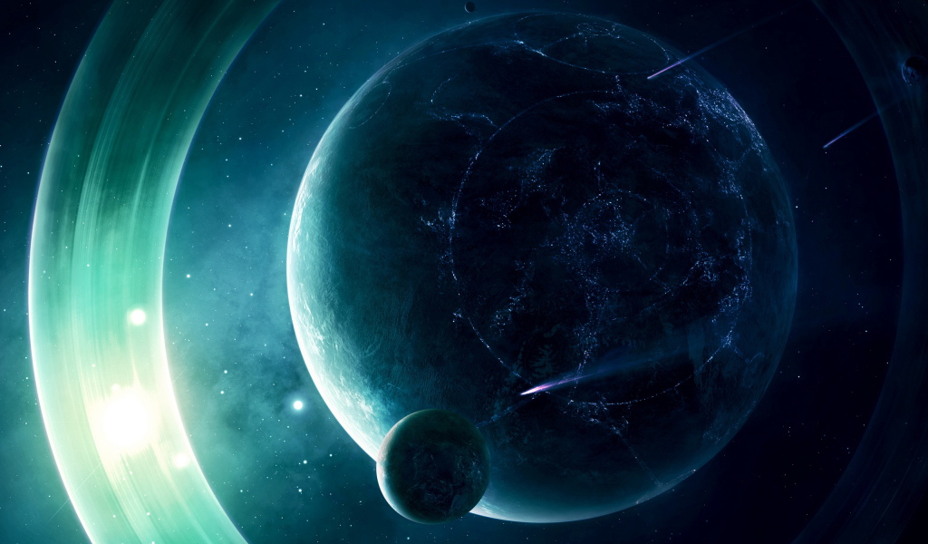 Планета с кольцами