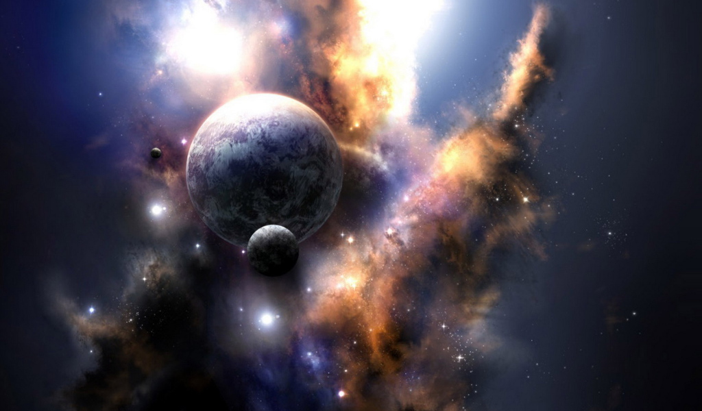 Планеты и млечный путь