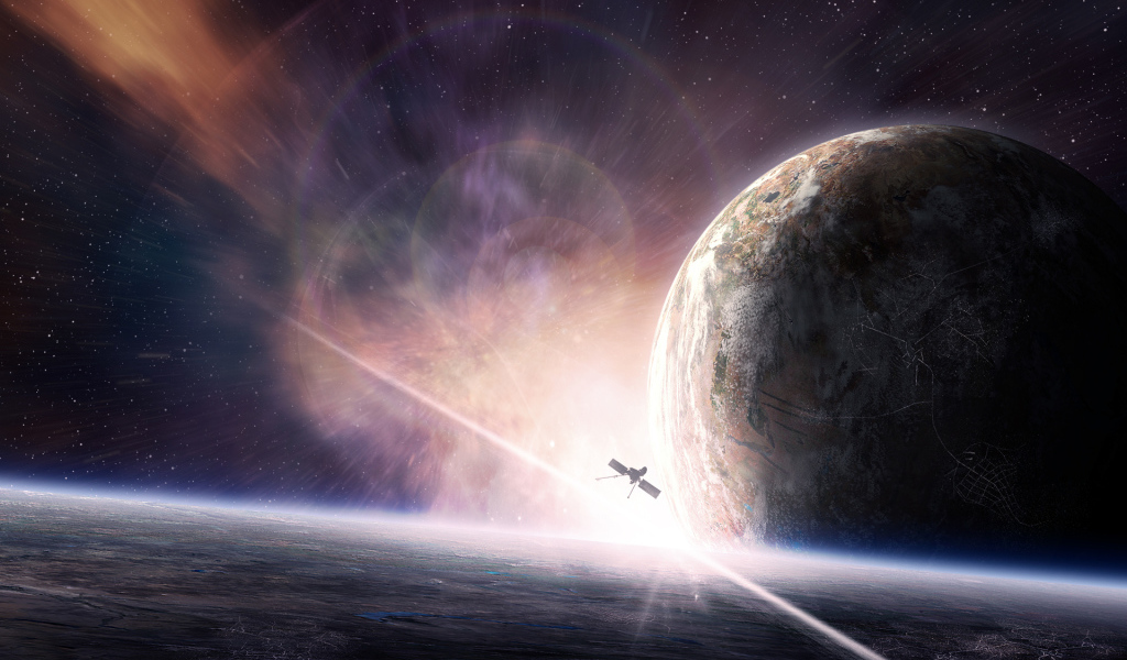 Спутник около планет