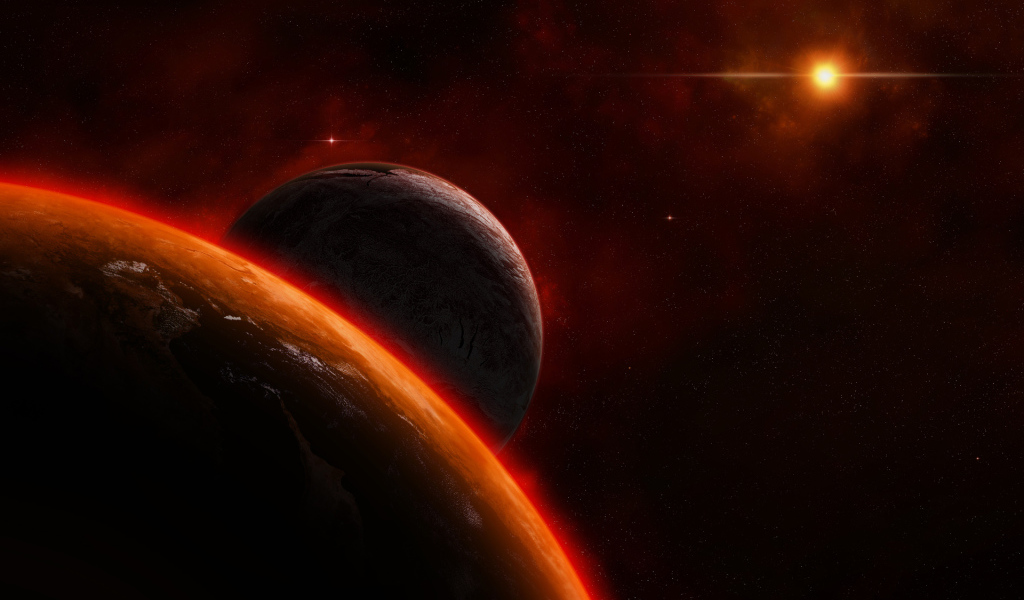 Два космических гиганта