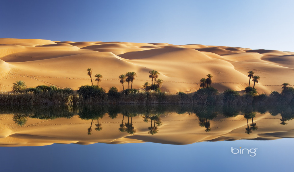 Ливия Озеро Эль Ма