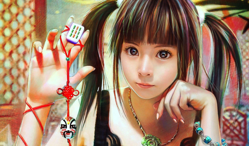 Девочка с амулетом