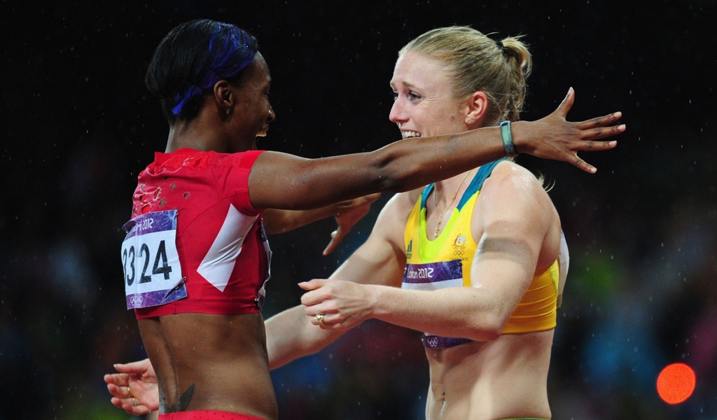 Sally Pearson, Kellie Wells