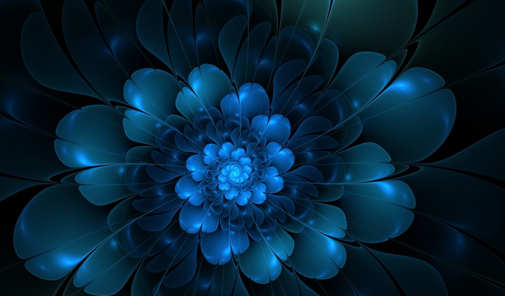 Векторный цветок