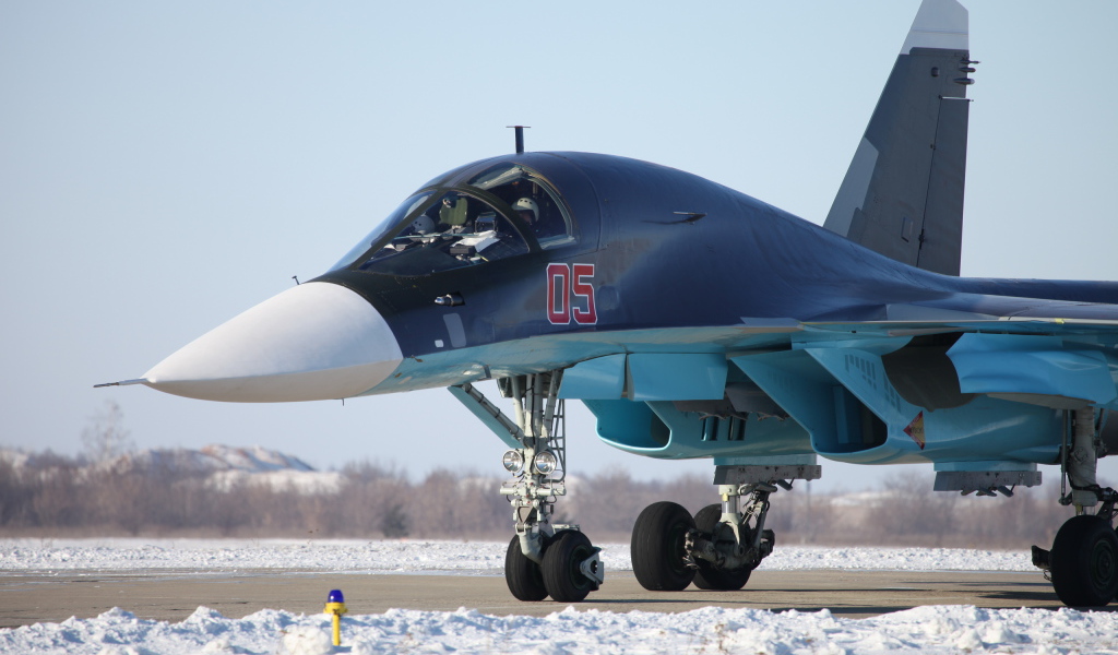 бомбардировщик Су-34