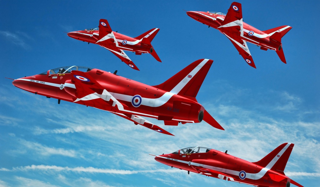 Красные самолеты