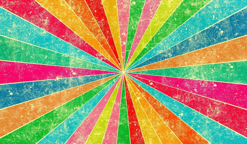 Радужные обои