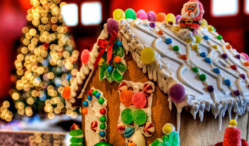 Рождественская избушка