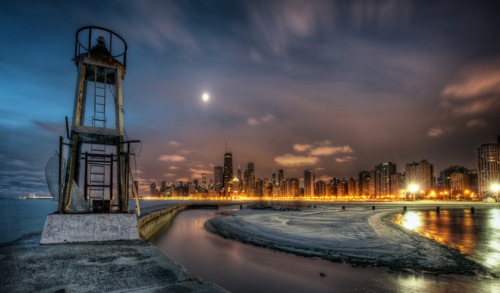 Ночной город