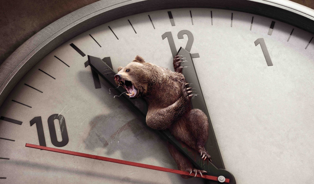 Медведь на часах