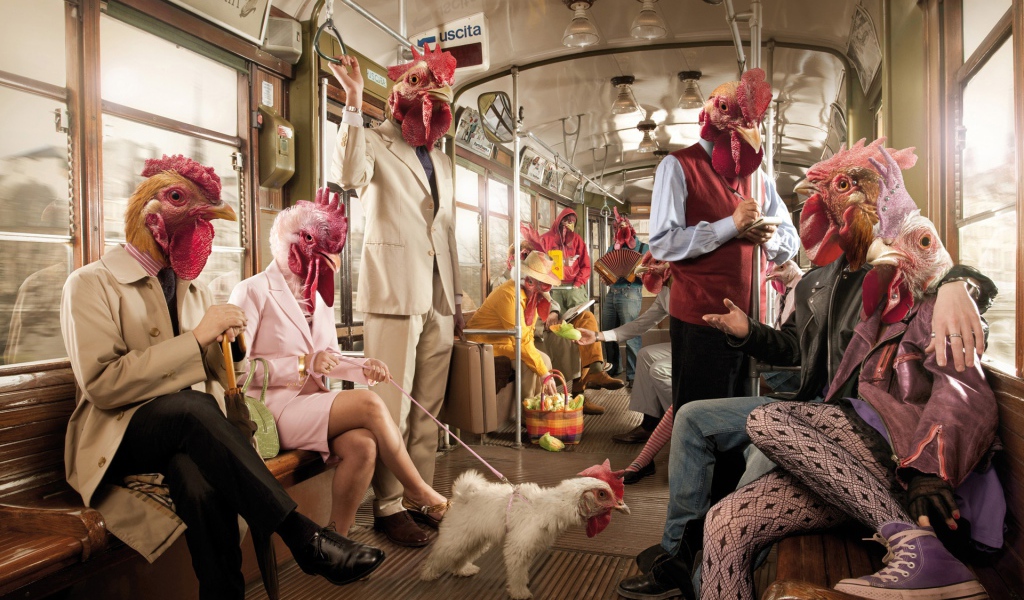 Люди курицы