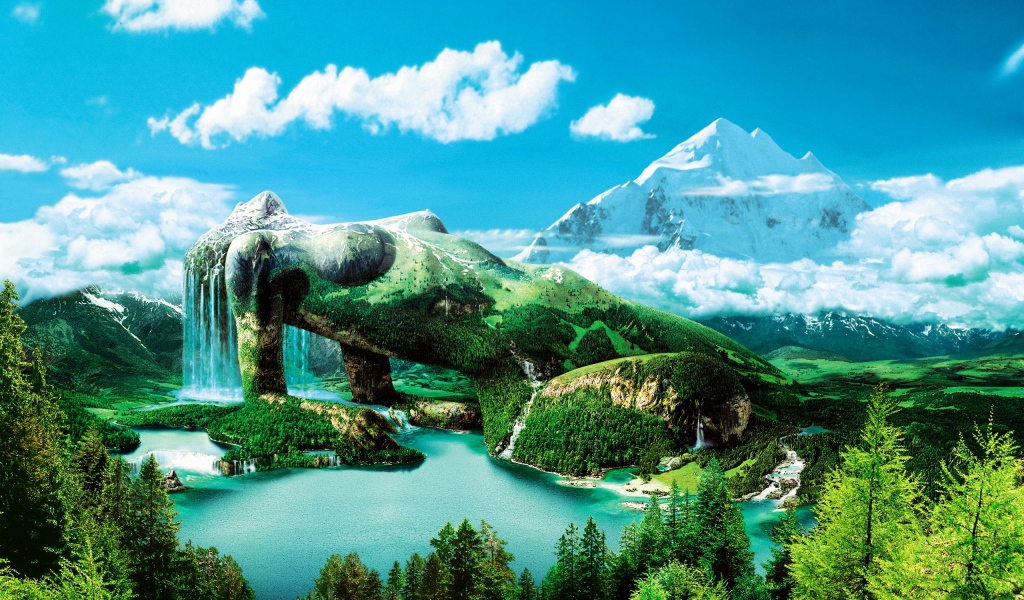 Девушка земля