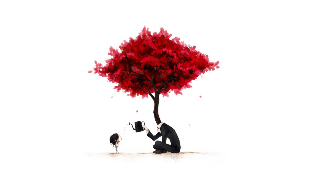 Голова дерево