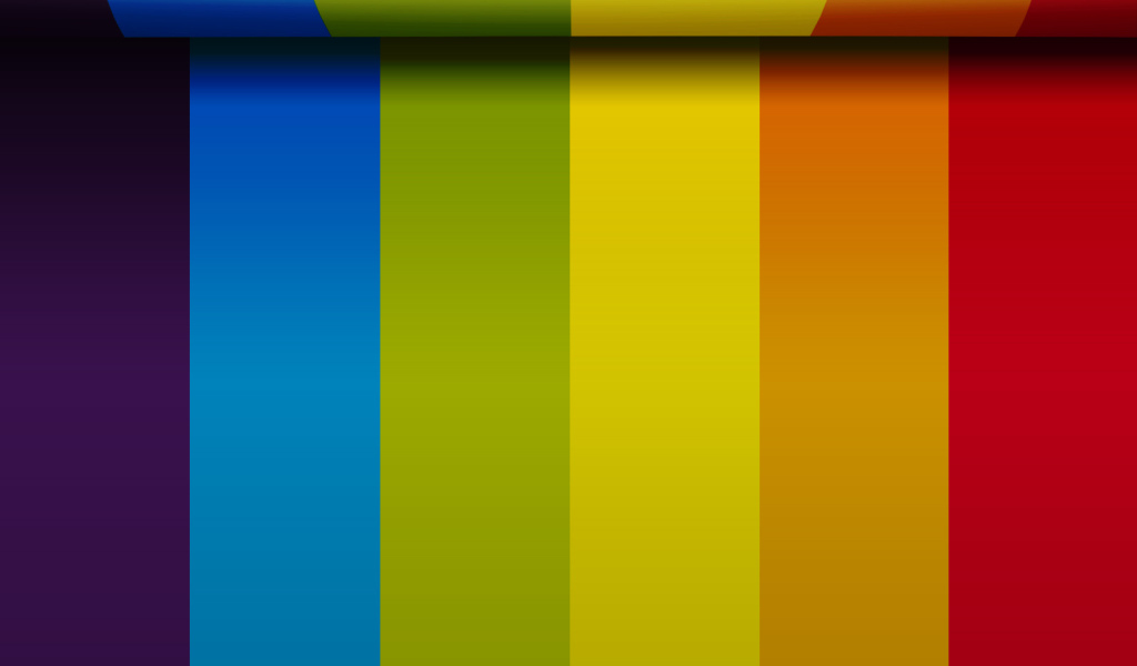 Радужные обои