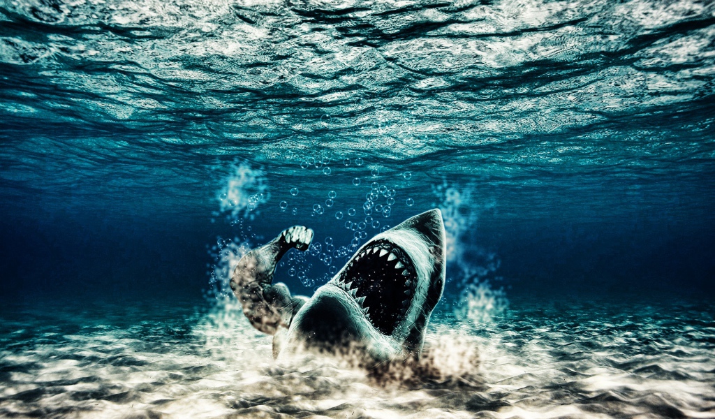 Акула с кулаком