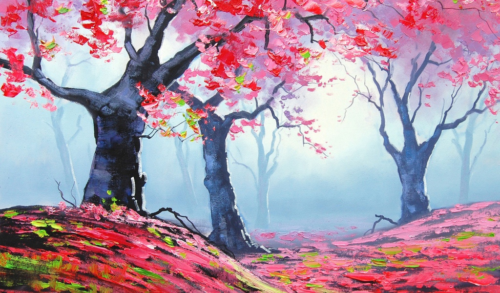 Картина осень