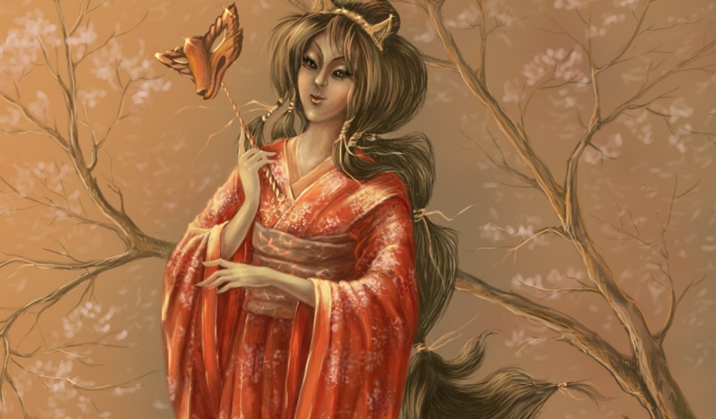 Японская красавица