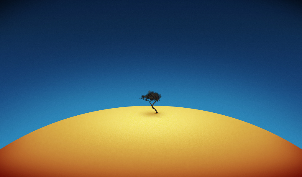 Одинокое дерево