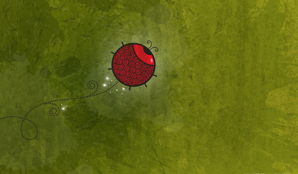 Красный жучок