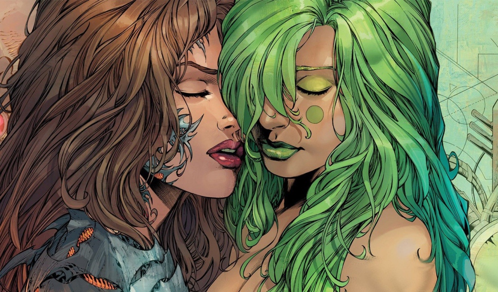 Две девушки