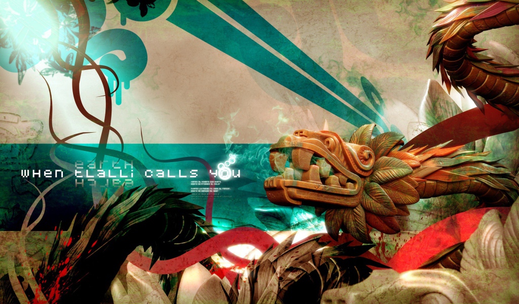 Дракон племени Майа