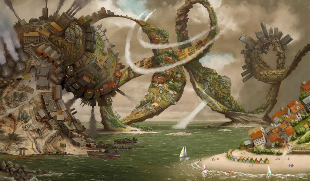 Фантастический город