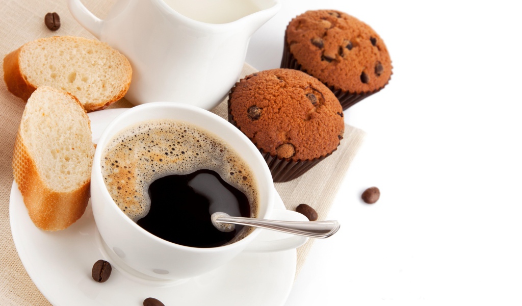 Выпечка и кофе