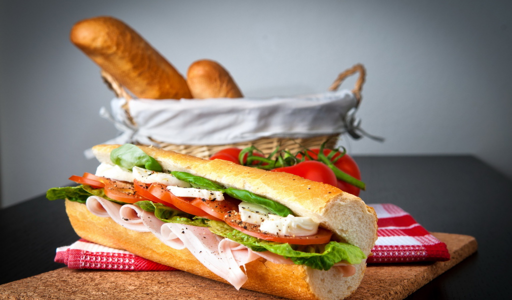 Большой сэндвич