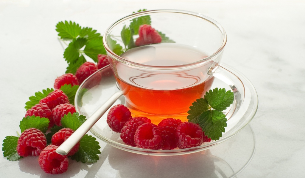 Малиновый чай