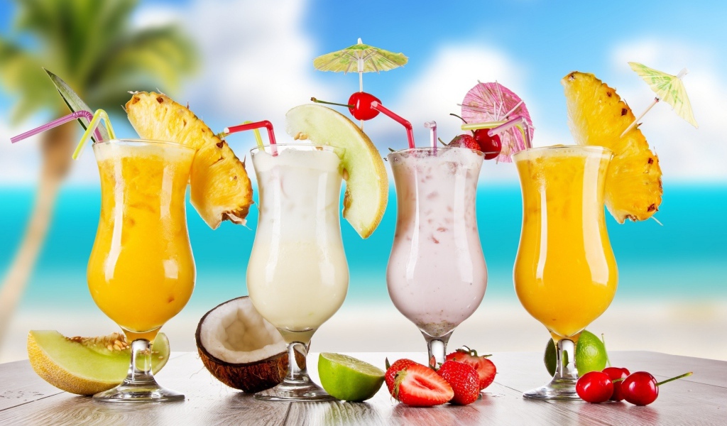 Экзотические коктейли