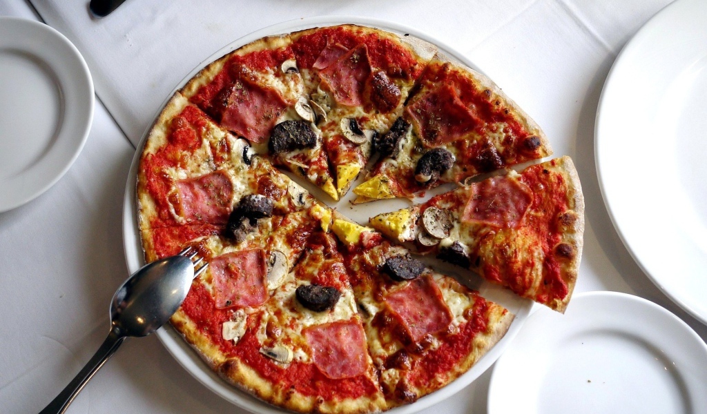 Острая пицца