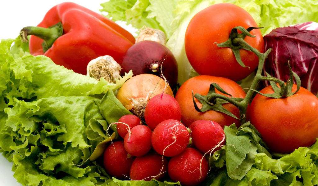 Свежие овощи