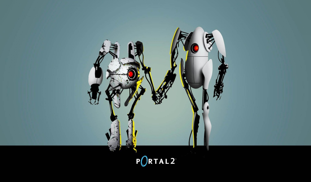 Герои игры Portal 2